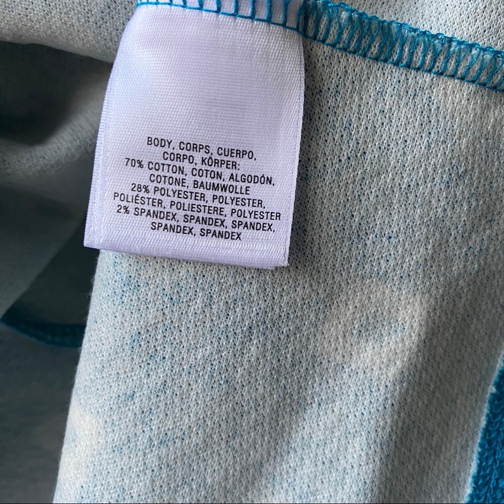 Anthropologie Postage Stamp Blue Peplum - Picture 5 of 7